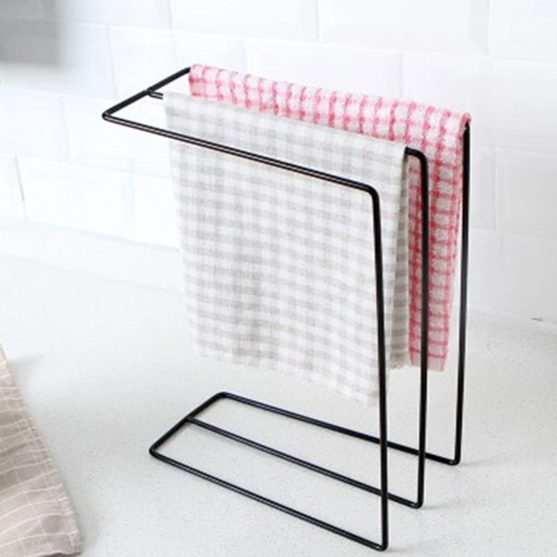 Accessories Convenient Towel Holder 1pc Cloth Drying Iron 28.5*10*23cm - Image 3 of 4