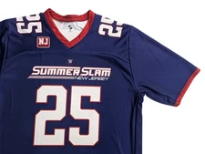 WWE Authentic Summerslam Jersey 2025 Prosphere MetLife Stadium New Jersey NJ XL