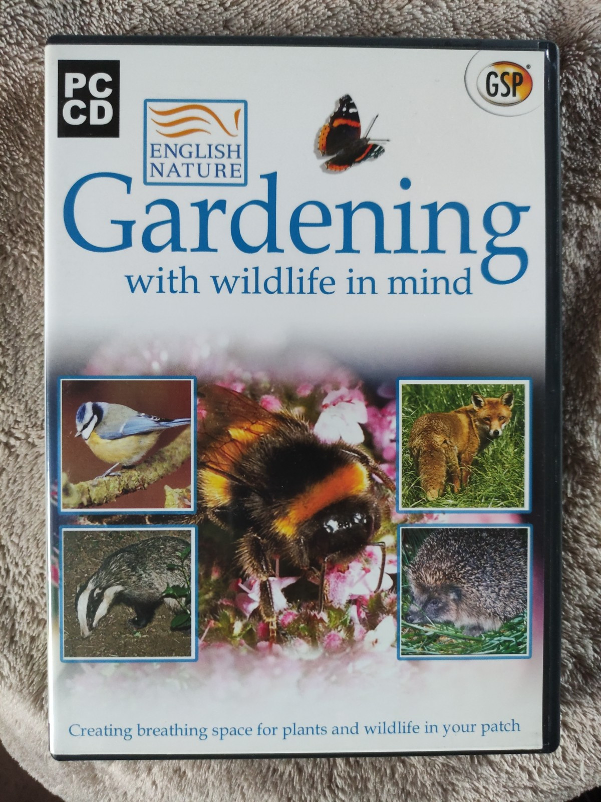 ENGLISH NATURE - Gardening with Wildlife in  Mind - PC CD-ROM VGC ❤️
