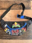 Power Rangers Fanny Pack Waist Belt Saban Mighty Morphin Vintage 1993 ES