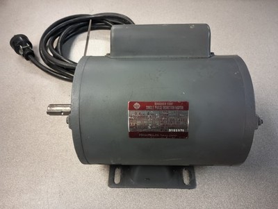 Hitachi EFOUP-KR 0.4kW 1PH 4P Condenser Start Induction Motor Tested Working