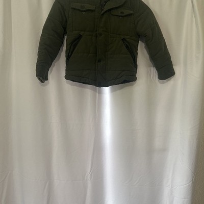 Buy LC Waikiki Boy'S Heavy Short Coat With Hood Dark Green In Green