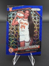2025 Panini Prizm WNBA Blue Velocity Variation Aneesah Morrow RC Connecticut Sun