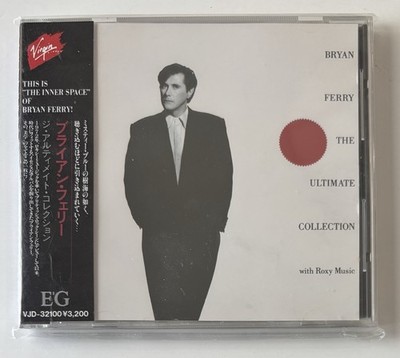 *NEW*BRYAN FERRY WITH ROXY MUSIC*THE ULTIMATE COLLECTION (1988) *Japan*CD *obi *