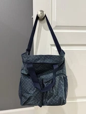 Thirty-One Crossbody Organizing Tote Bag Dot Trio NEW