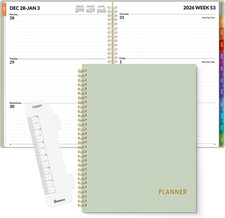 2027 Weekly and Monthly Planner - from January 2027 - December 2027, Daily Agend