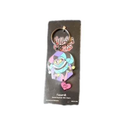 Helluva Boss Fizzarolli Ozzie Asmodeus Sharkrobot Keychain Set