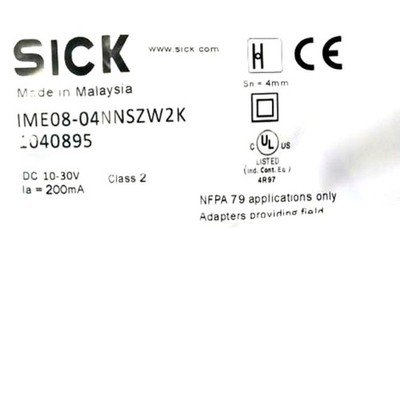   IME12-04BNSVWDK Inductive proximity sensors, NPN New #zc
