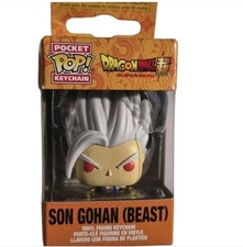 Funko × Dragon Ball Z Son Gohan (Bestia) Llavero POP de Bolsillo.