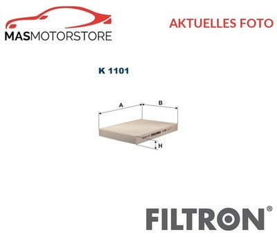 INNENRAUMFILTER POLLENFILTER FILTRON K1101 P NEU OE QUALITÄT