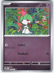 Ralts (Energy Symbol Pattern) 087/217 Ascended Heroes Reverse Holo