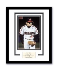 Major League Charlie Sheen Autographed Signed 11x14 Framed Photo Baseball ACOA