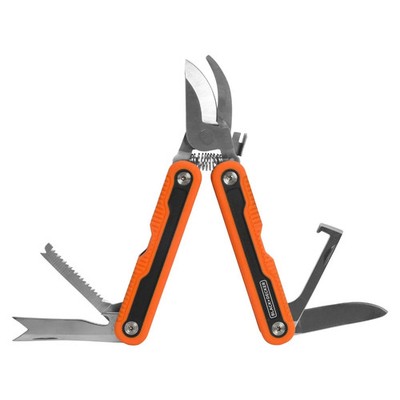 BLACK+DECKER Garten Multitool 6in1 Werkzeug Schere Handwerk Messer Säge Camping