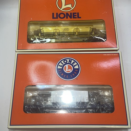 Coche de volteo de carbón Lionel calibre O New York Central 26804 y coche de volteo Santa Fe 26899 | Zustand: Used