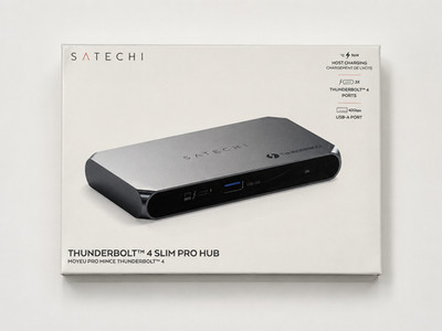 Satechi Thunderbolt 4 Dock - Slim Hub Pro USB-C 100W 4 Thunderbolt 4 Ports