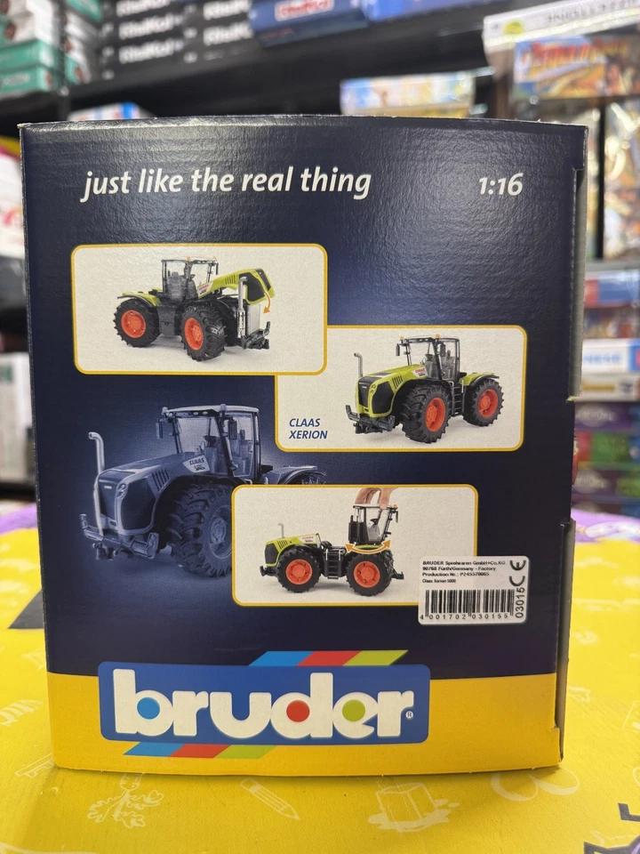 BRUDER 03015 - scala 1:16 - TRATTORE CLAAS XERION 5000 - NUOVO - SIGILLATO - Immagine 4 di 4