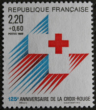 Timbre - FRANCE - Croix-Rouge - YT2555A - Neuf ** - 1988