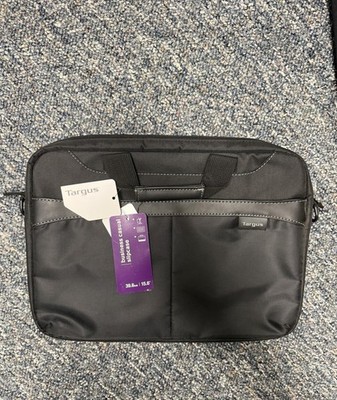 Targus Solid Black Briefcase for 15.6-inch Laptop Bag Case for 15.6 in Laptop