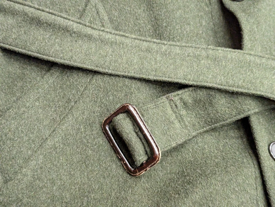 Brooks Brothers Overcoat 40R Green Soft Wool Alpaca Himalaya Troler Loden Coat - Image 4 of 4