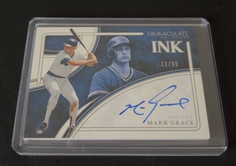 2026 Immaculate Baseball Immaculate Ink Mark Grace Auto /99