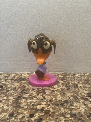 Kellogg's Cereal Toy Chicken Little ABBY MALLARD Bobble Head Figurine 2005