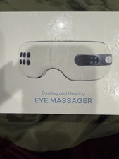 Eye Massager With Heat Cooling For Migraines, Dry Eyes, Dark Circles - Pink