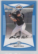 2008 Bowman Prospects Blue 334/500 Brett Pill #BP22 0b3