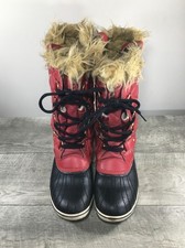 Women Sorel Tofino Chilli Pepper Snow Waterproof Insulated Boots NL1779 Size 9.5