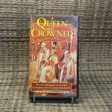 A Queen Is Crowned VHS 1985 International Historic Films