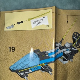 LEGO Space Unitron 1787 Crater Cruiser w Instructions 1995 Incomplete Pls Read