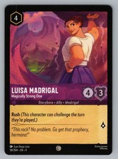LUISA MADRIGAL - MAGICALLY STRONG ONE 58/204 C LORCANA NM 9 LE N