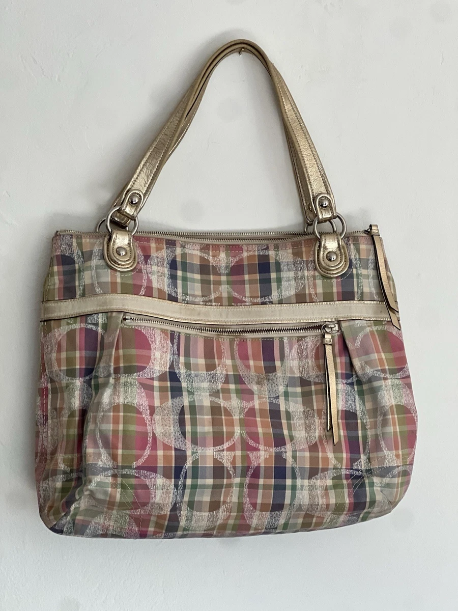 Coach Plaid Large Bags & Handbags for Women | eBay