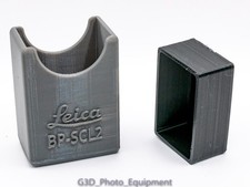 PER LEICA M (TYP 240 262 MONOCHROME 246) BP-SCL2 BATTERIA BATTERY COVER CASE 3D
