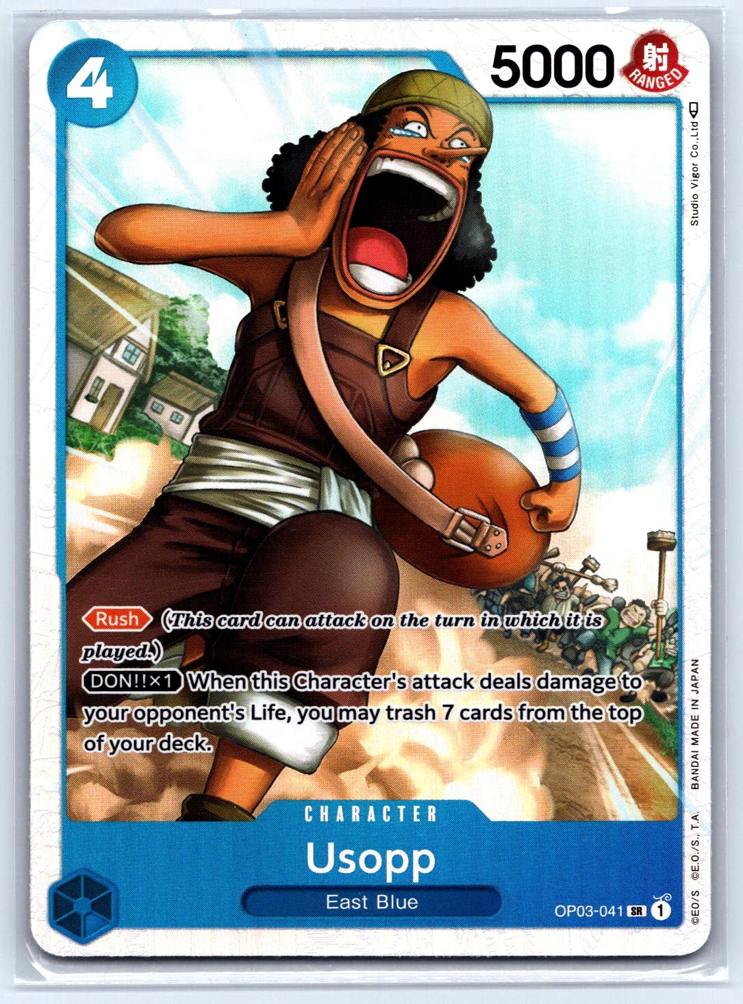 Usopp Foil SR Pillars of Strength OP03-041 NM