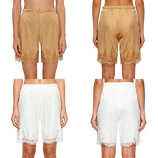 Women Undershorts Carnival Pettipants Holiday Half-slip Daily Satiny Home Bar