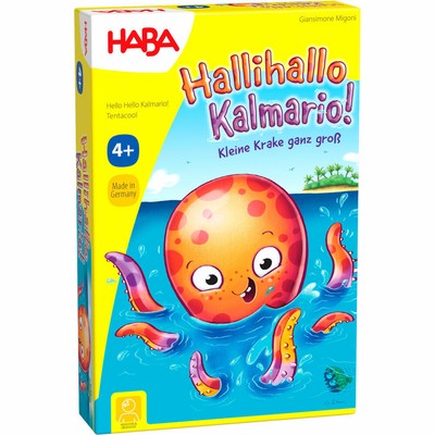 HABA children's game Hallihallo Kalmario laying game memory game children's g...