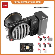 Zhiyun MOLUS X100 Combo V2 Upgraded Version LED Video Light Portable 100W Light