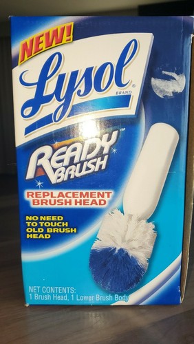 NEW Lysol Ready Brush Toilet Cleaning System~Toilet Brush Head Refill