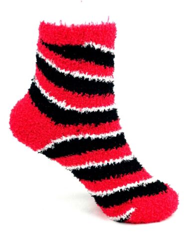 Calcetines difusos para jóvenes Detroit Red Wings rojos blancos y negros con caña de caramelo - Imagen 2 de 2