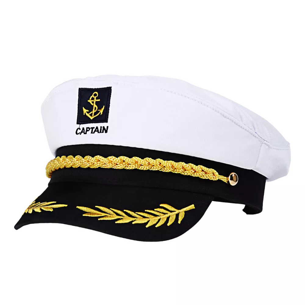 Boat Hat Navy Nautical Theme Party Favor Adult Sailor Hat Adult Sailor  Costume