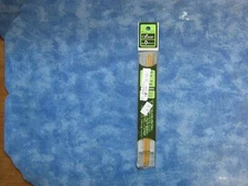 CLOVER DOUBLE POINT PREMIUM BAMBOO 7" KNITTING NEEDLES SIZE 0 NIP H