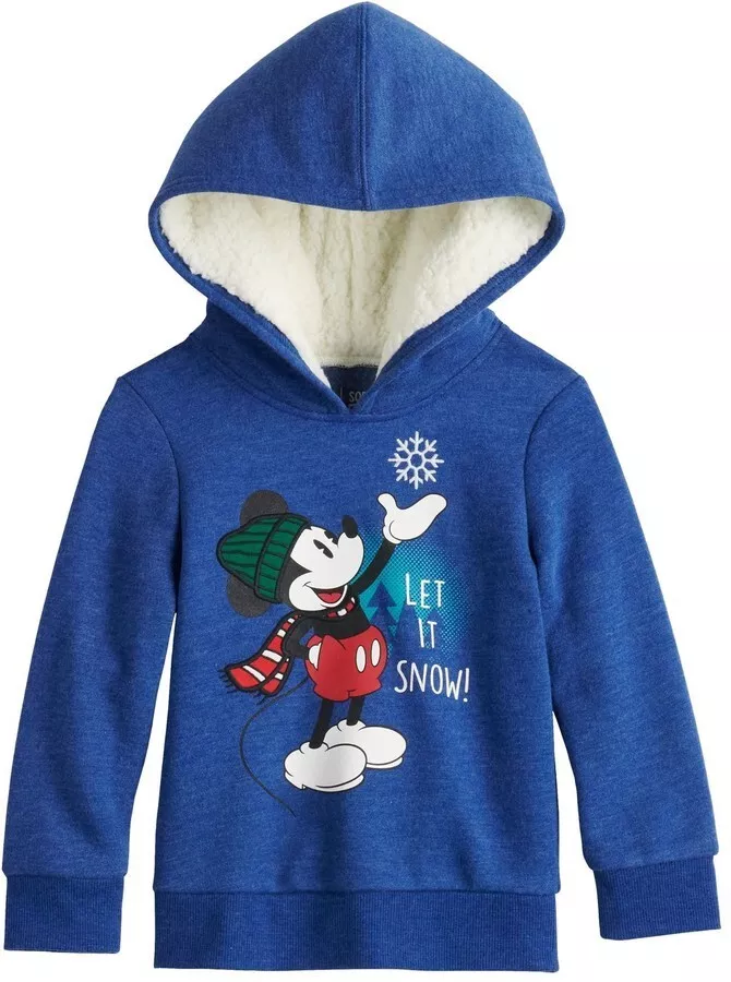 Mickey outlet sherpa hoodie