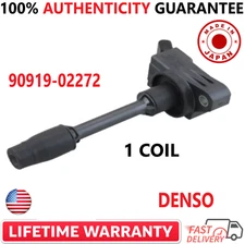 x1 OEM DENSO Ignition Coil For 2012-20 Toyota Prius, Plug In, Prime 90919-02272