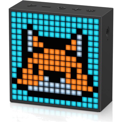 Bluetooth Lautsprecher, Pixel Art, LED Panel, Tragbar, Wecker, Divoom