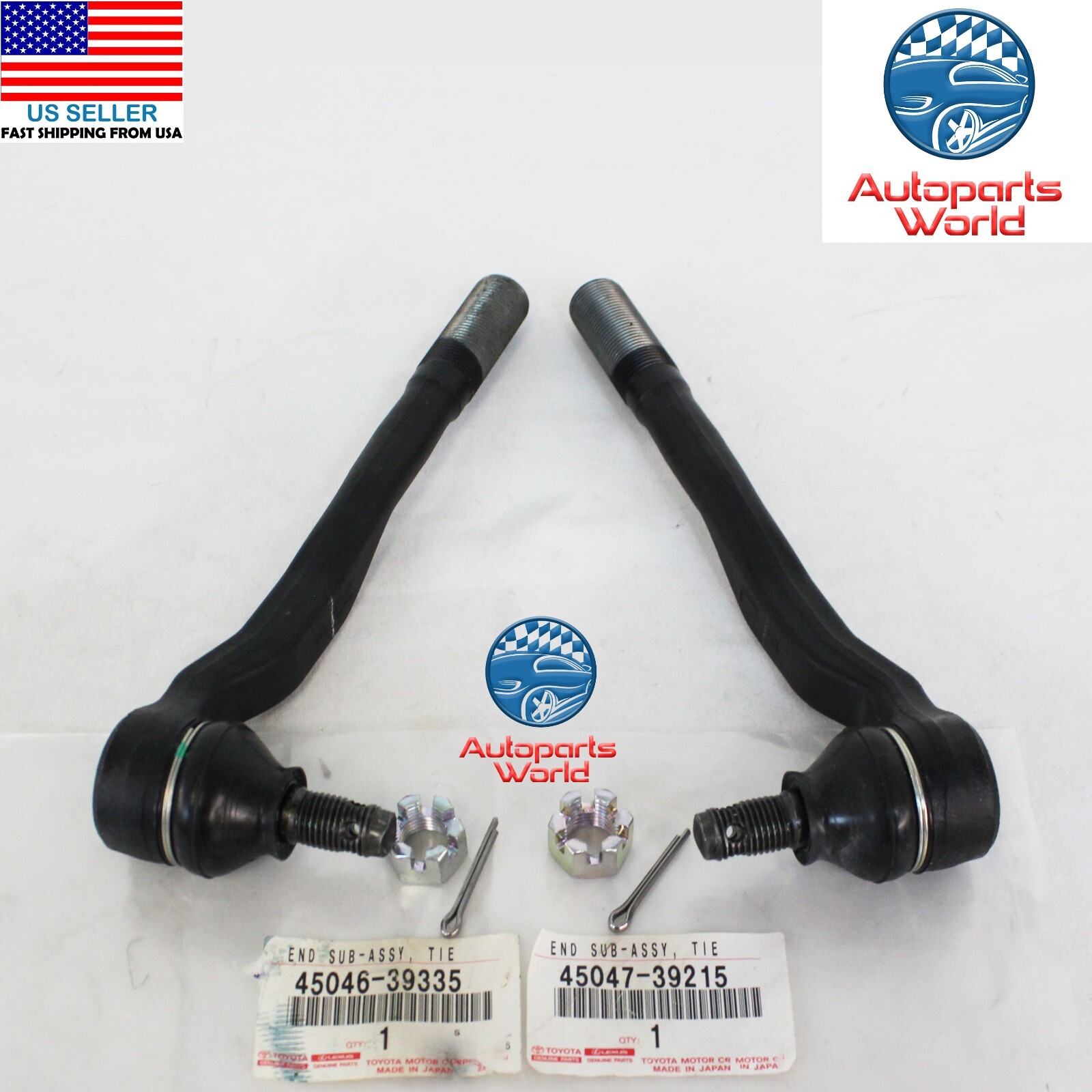 NEW GENUINE OEM TOYOTA 19962002 4RUNNER OUTER STEERING TIE ROD ENDS