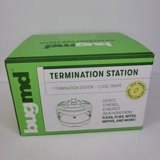 BugMD Termination Station 2 Disc Traps Bugs Flying Pests ECO Friendly Brand New