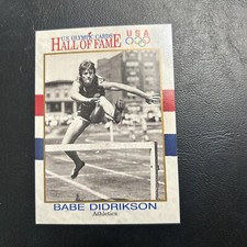 Jb10a Us Olympic Hall Of Fame 1991 Impel #6 Babe Didrikson