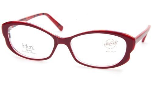 NEW JEAN LAFONT PARIS MAUD 6530 BLACK RED AUTHENTIC NEW JEAN LAFONT PARIS MAUD 6530 BLACK RED AUTHENTIC