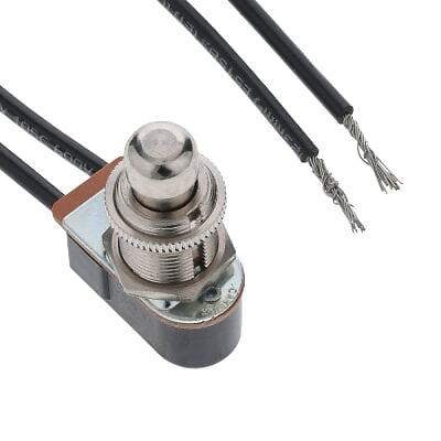 1PC CARLING TECHNOLOGIES P267T-1D-RND MTL Switch, Pushbutton, SPST, P26 Series