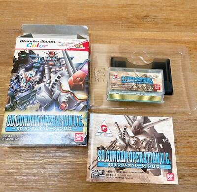 SD GUNDAM OPERATION U C WonderSwan Color wsc